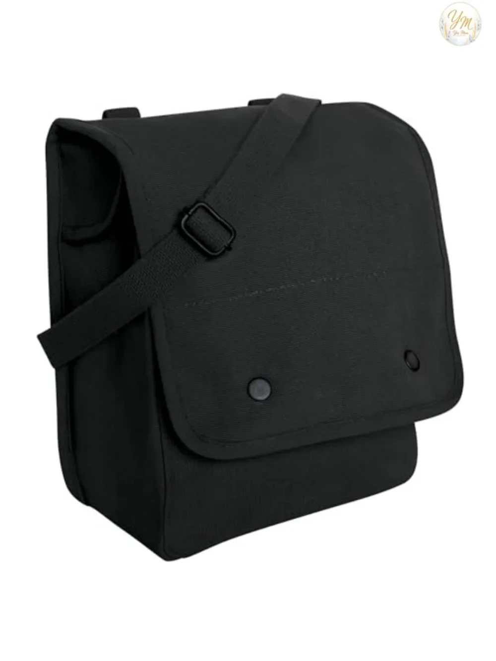 Canvas Map Case Shoulder Bag with Organizer Pocket